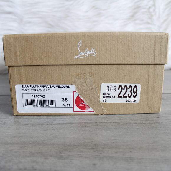 Christian Louboutin Ella Rainbow Braided Sandals - Picture 15 of 15